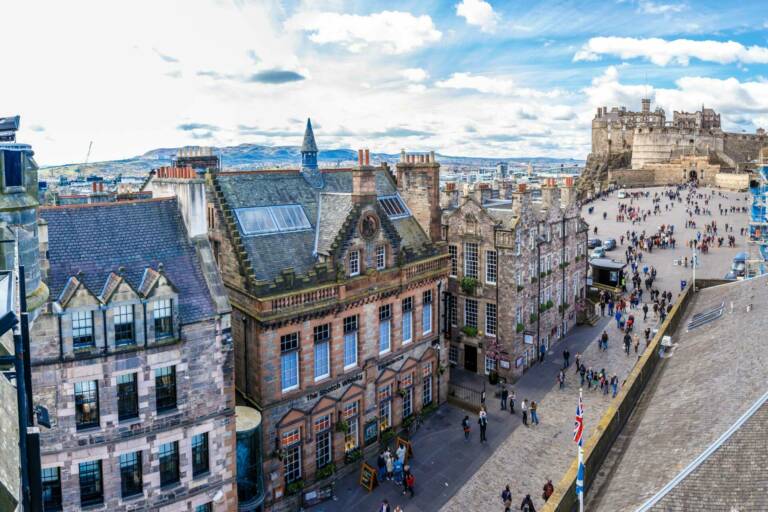 Edinburgh Castle and the Royal Mile